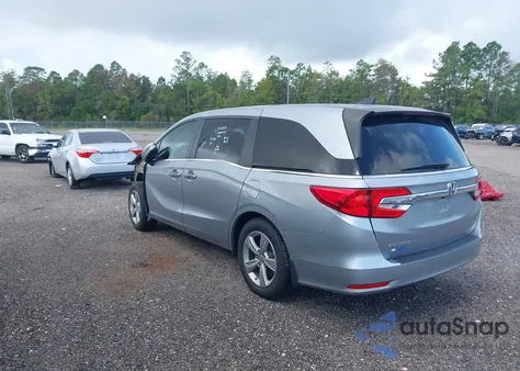2020 Honda Odyssey Ex z USA, uszkodzony, nr VIN 5FNRL6H54LB014751